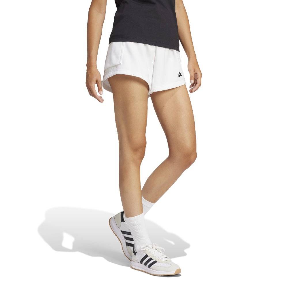 ADIDAS ESSENTIALS SMALL LOGO FRENCH TERRY CARGO SHORTS