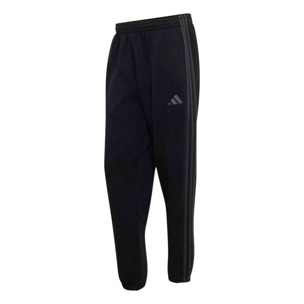 ADIDAS M ESSENTIALS 3-STRIPES FLEECE TAPERED CUFFED PANTS