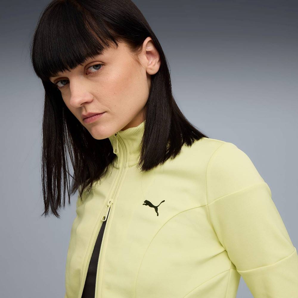PUMA DARE TO SLIM CROPPED TRACK JACKET