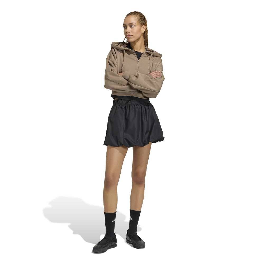 ADIDAS ESSENTIALS CONTEMPORARY FLEECE FULL ZIP HOODED JACKET