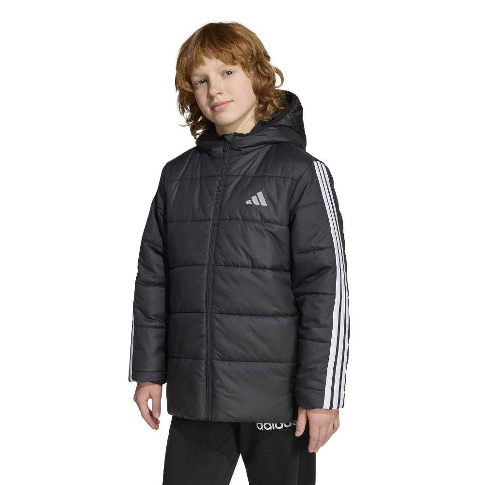 ADIDAS YOUTH ESSENTIALS 3 STRIPES PADDED JACKET