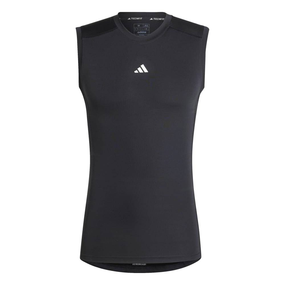 ADIDAS M TECHFIT COMPRESSION TRAINING SLEEVELESS T-SHIRT