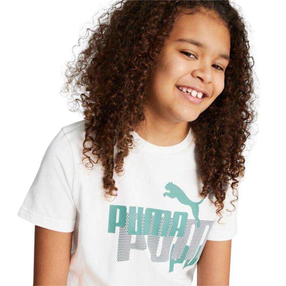 PUMA ESS+ LOGOLAB POWER KIDS TEE