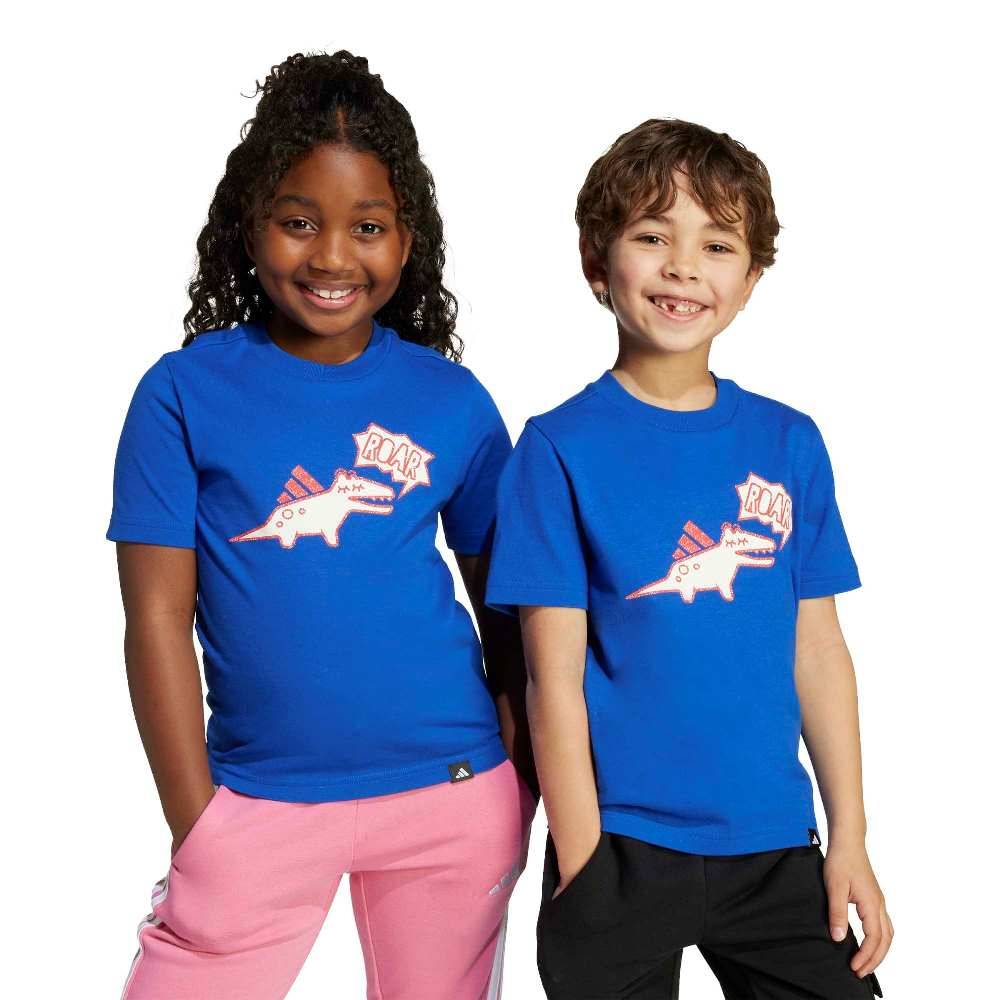 ADIDAS LITTLE KIDS ADIRAPTOR GRAPHIC T-SHIRT