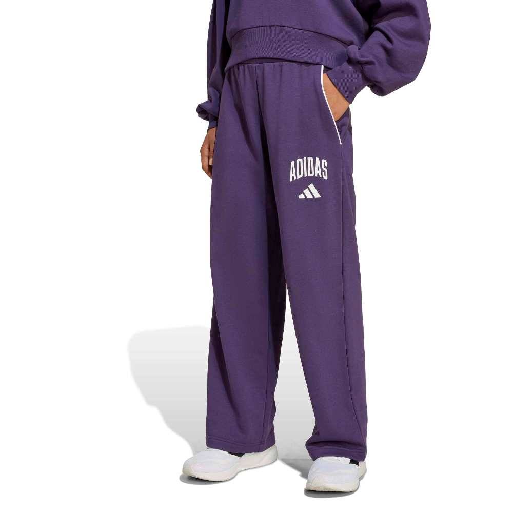 ADIDAS GIRLS SEASONALS ESSENTIALS COLLEGIATE TYPOGRAPHY PANT