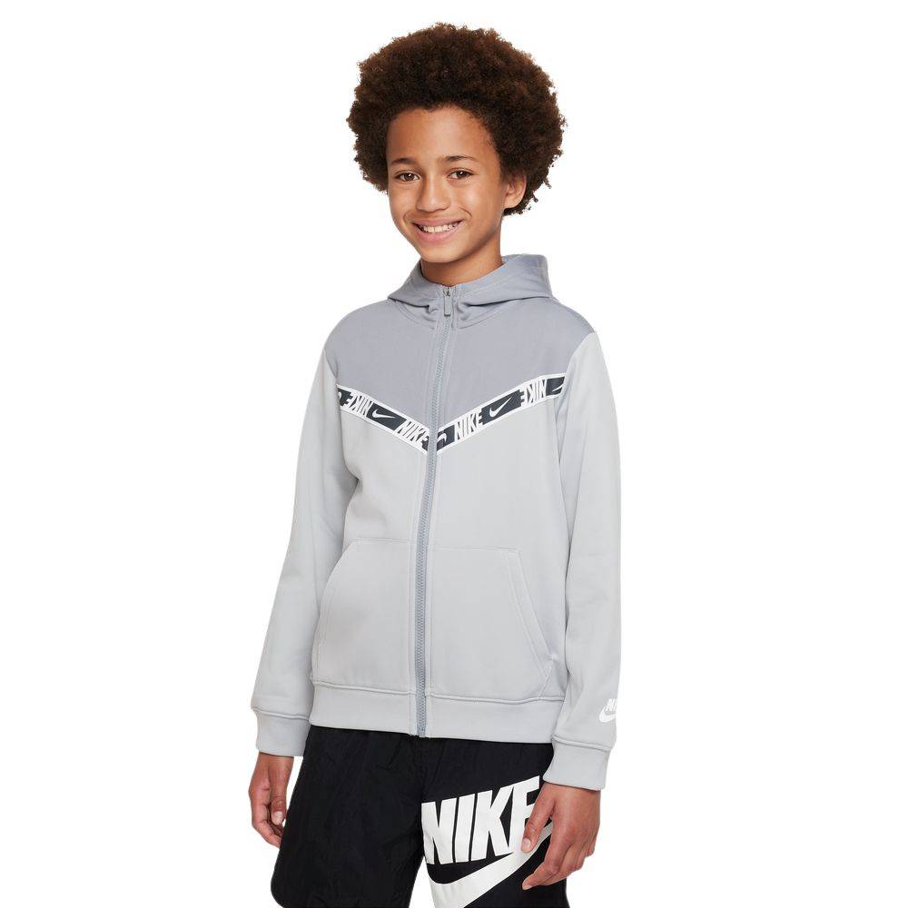 NIKE NSW BOYS REPEAT FULL-ZIP HOODIE