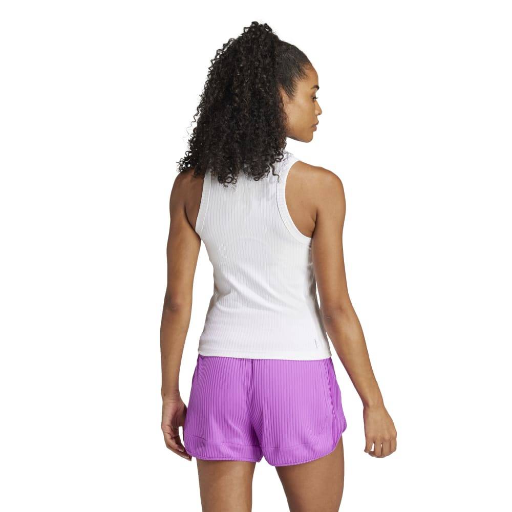 ADIDAS ALL GYM SEASONAL RIB TIGHTS FIT TONAL 3-STRIPES TANK