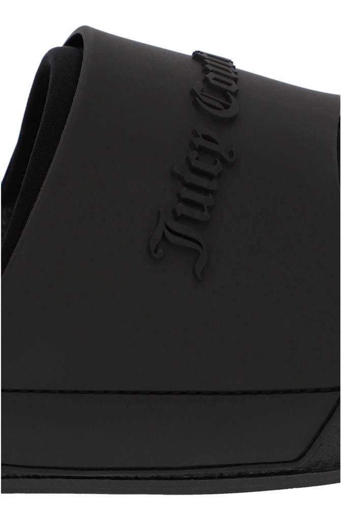 JUICY COUTURE BRENNA EMBOSSED SLIDERS