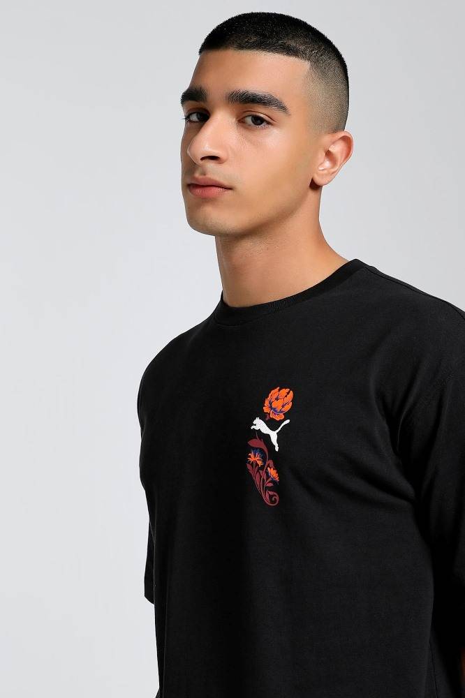 PUMA FLORAL SPORT GRAPHIC BOXY TEE