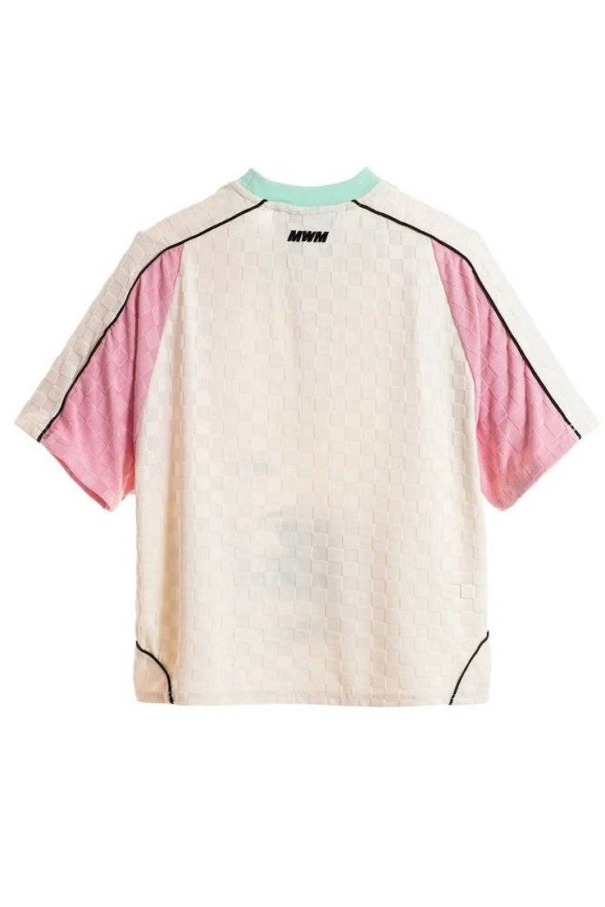 MWM BLACK SOCCER STYLE CROPPED TOP WOMEN