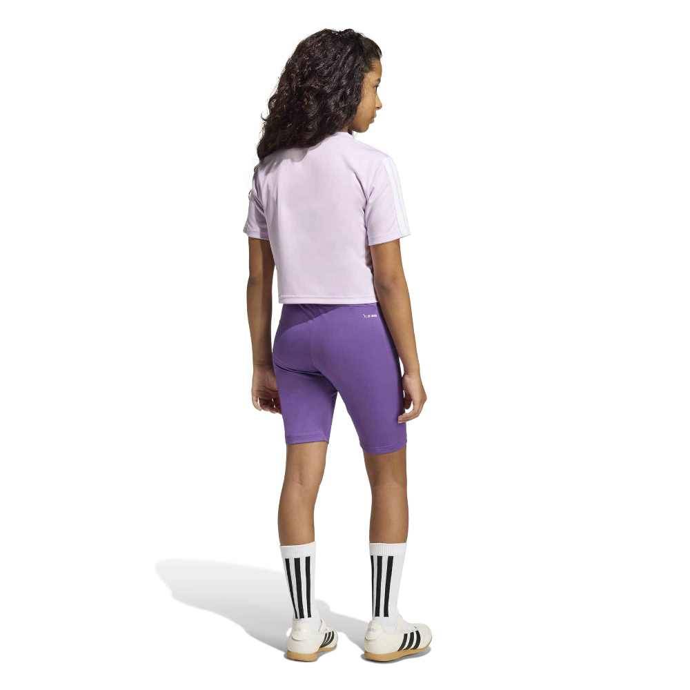 ADIDAS GIRLS TRAIN ESSENTIALS 3-STIPES T-SHIRT SET