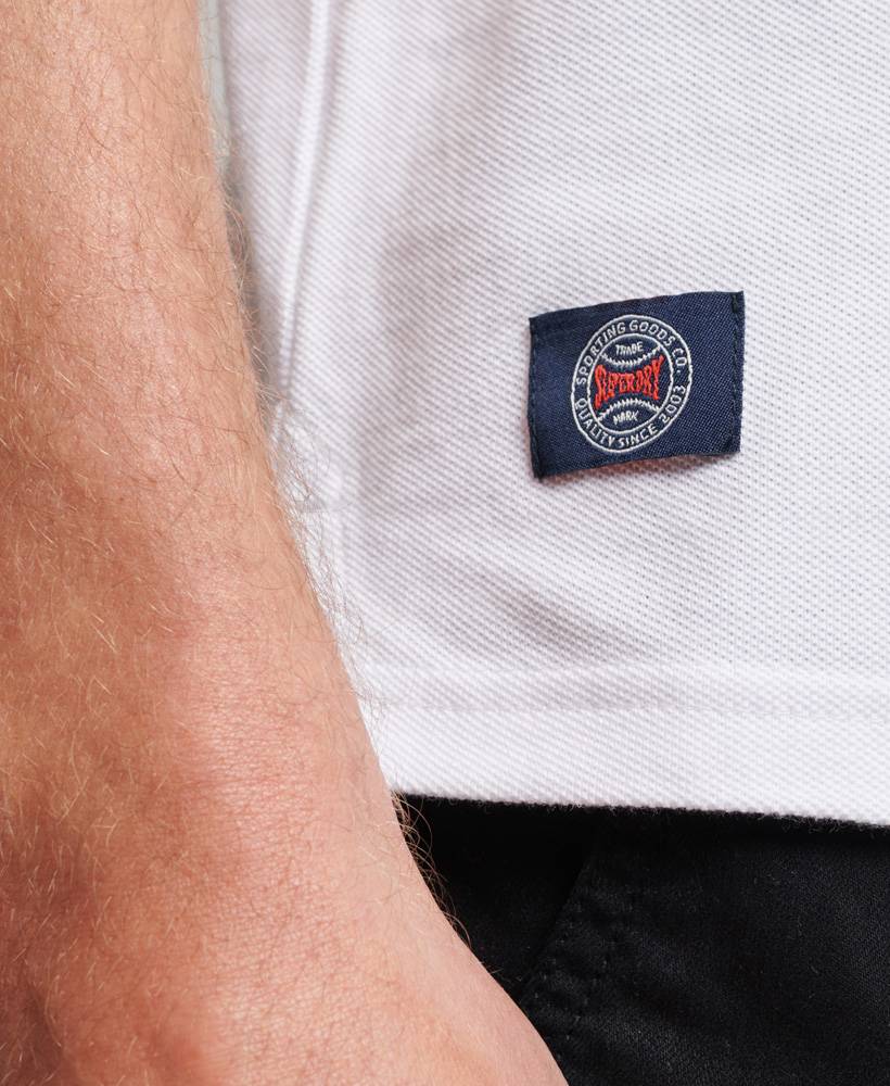 SUPERDRY SUPERSTATE APPLIQUE CLASSIC FIT POLO SHIRT