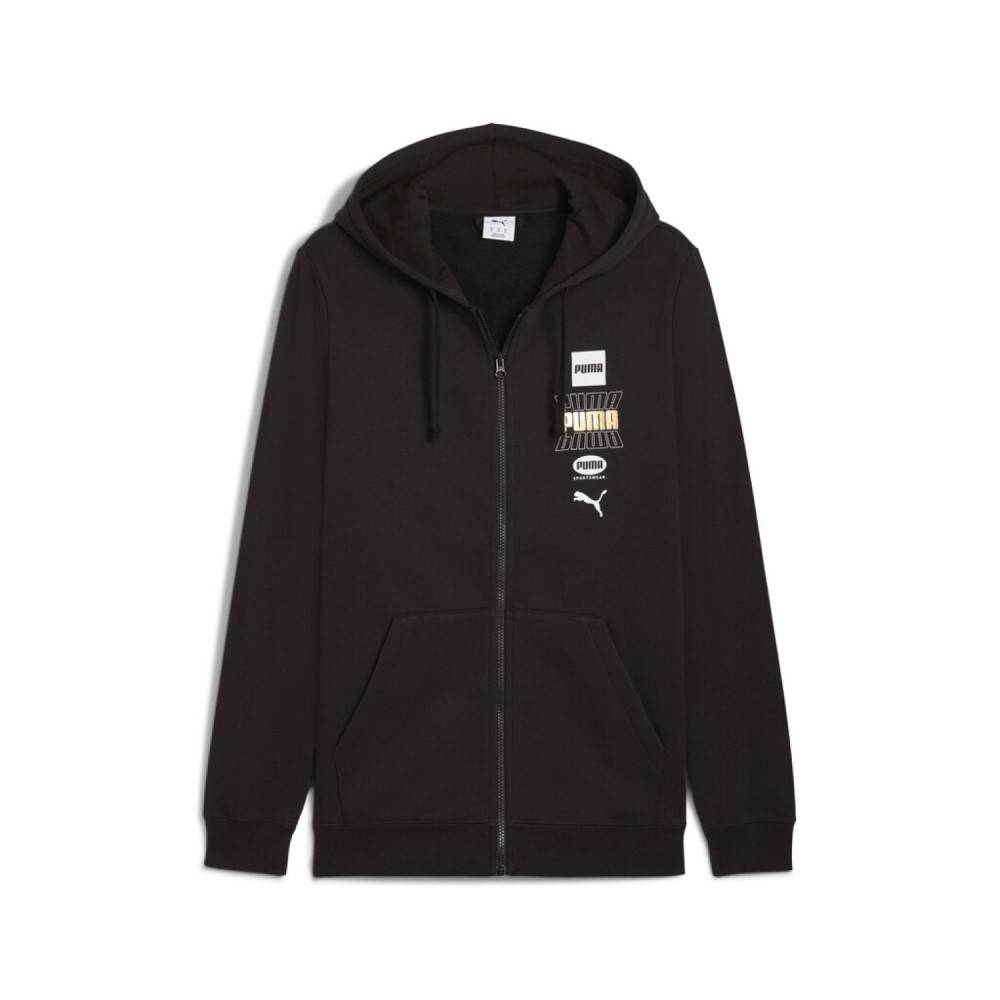 PUMA ESS LOGO LAB HOLIDAY FZ HOODIE FL