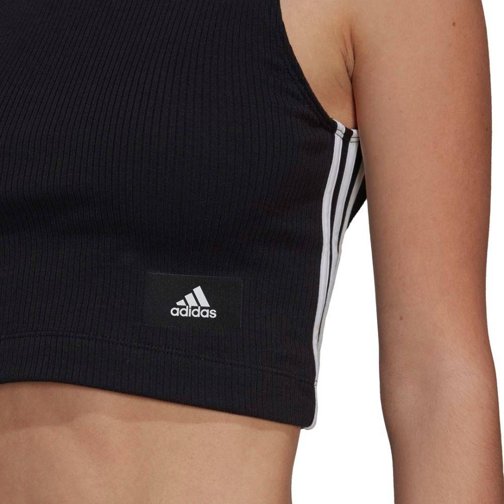 ADIDAS SPORTSWEAR CROPPED RIBBED TANK TOP
