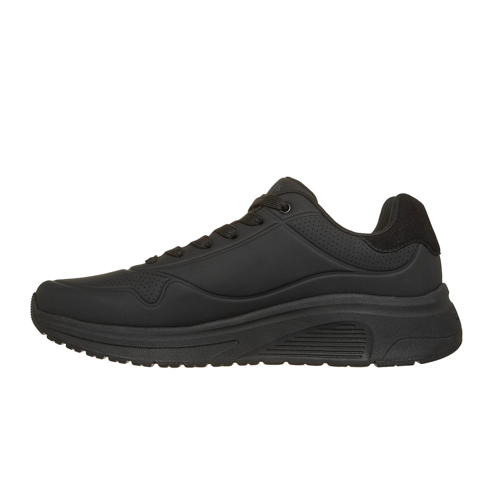 SKECHERS MENS UNO LITE 2 DURABUCK WITH SUEDE MUSTACHE LACE UP FASHION SNEAKER