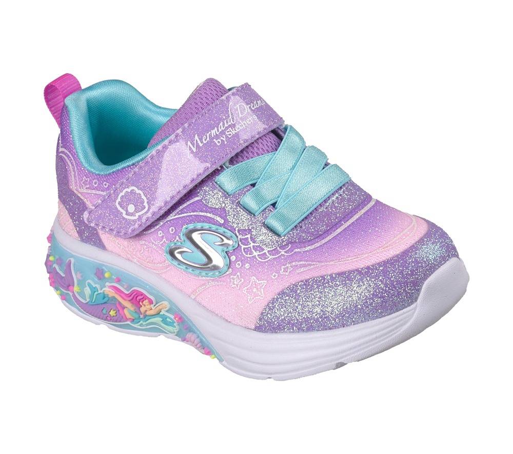 SKECHERS MY DREAMERS - LIL MERMAID INFANT GIRLS LIGHTS SHOES