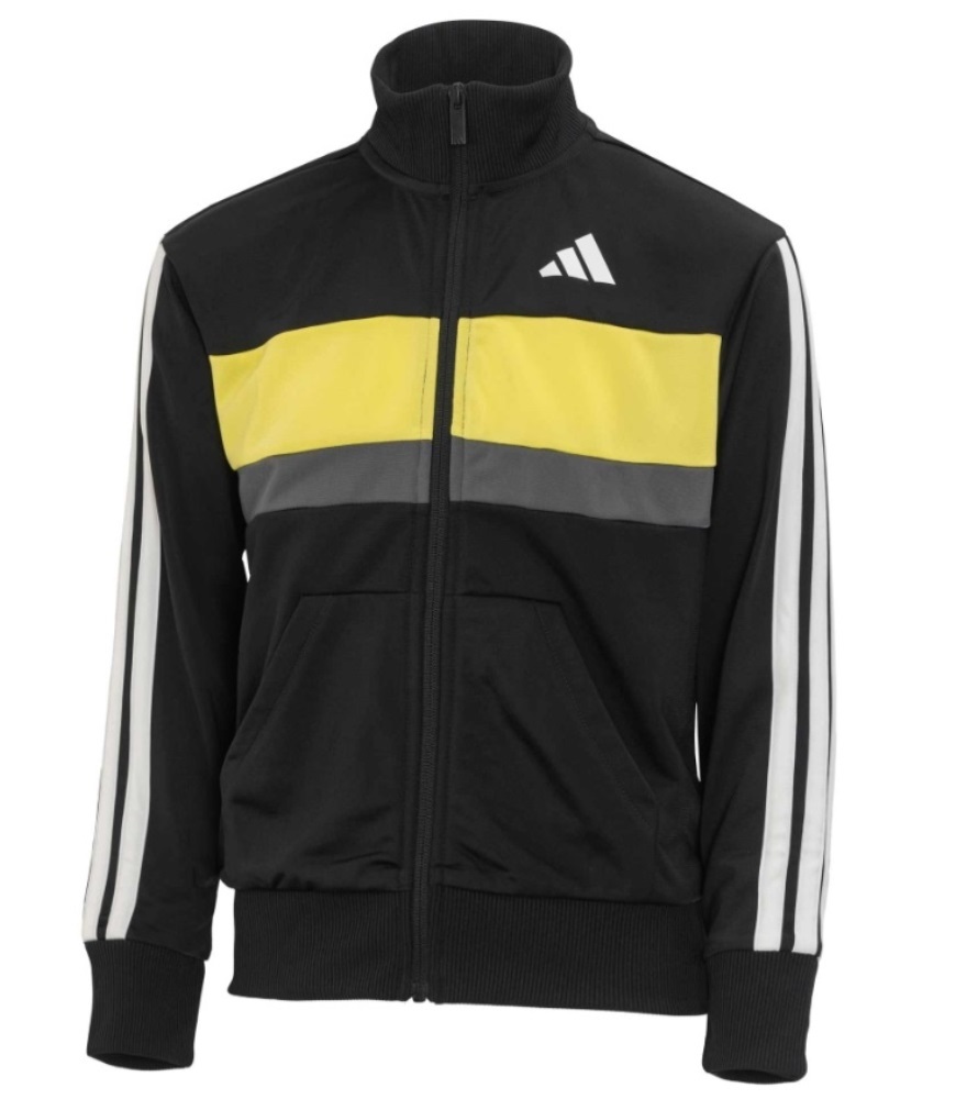 ADIDAS YOUTH SEASONAL ESSENTIALS TIBERIO 3 STRIPES TRICOT TRACKSUIT