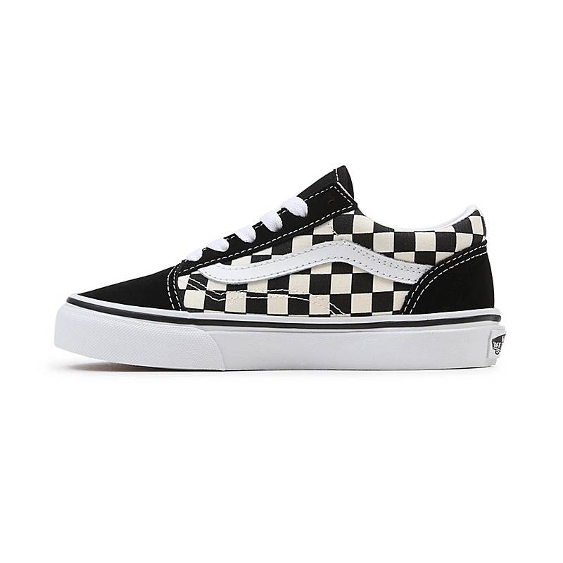 VANS KIDS PRIMARY CHECK OLD SKOOL SHOES