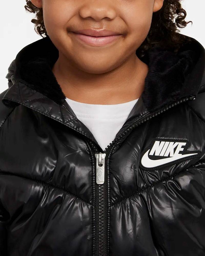 NIKE LITTLE GIRLS CHEVRON PUFFER JACKET