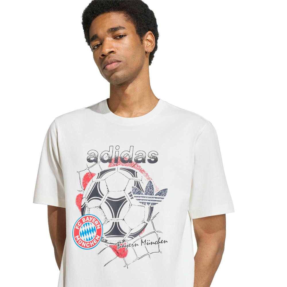 ADIDAS M FC BAYERN MUENCHEN SEASONAL GRAPHIC TEE