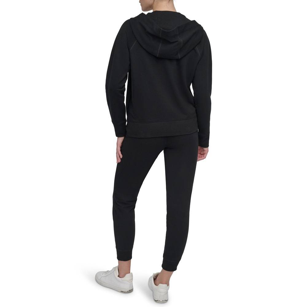 DKNY LOGO DRAWSTRING PERFORMANCE HOODIE