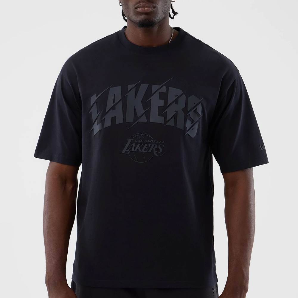 NEW ERA NBA CORE PLUS HD OVERSIZED TEE LOS ANGELES LAKERS
