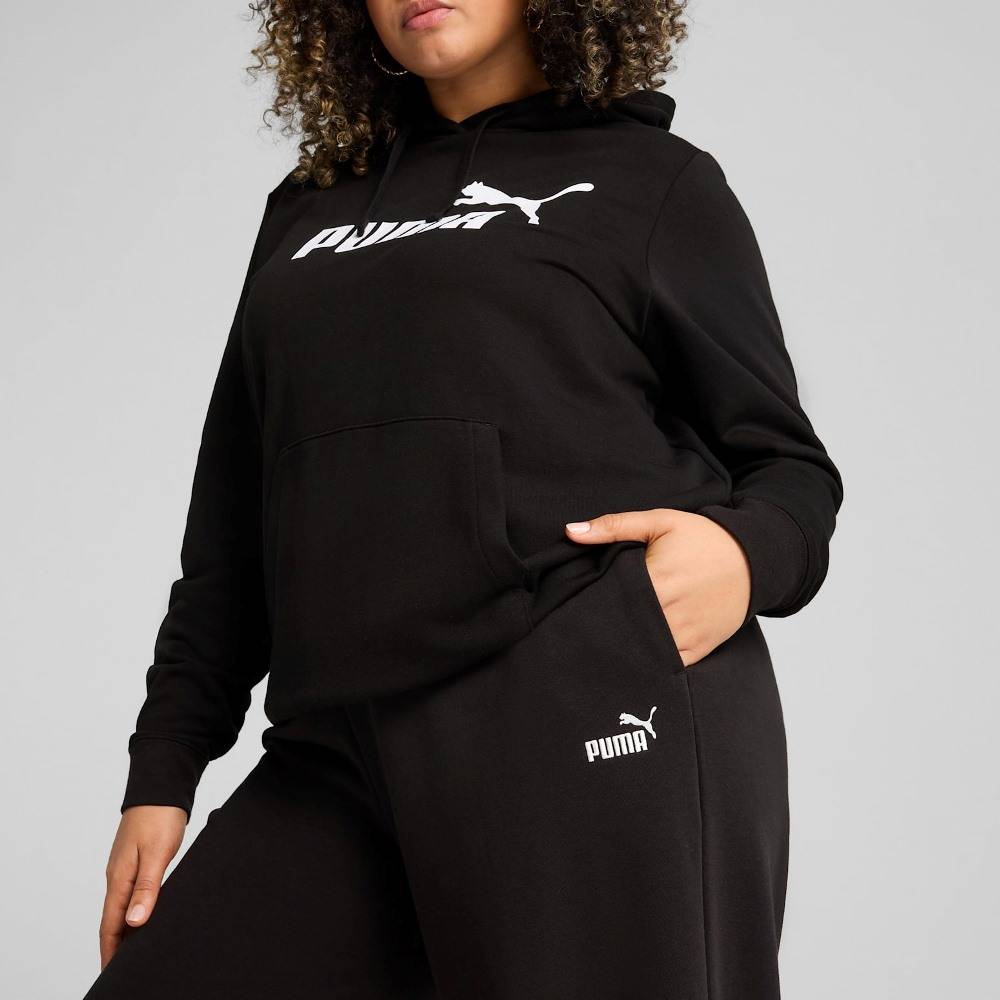 PUMA ESS SMALL NO. 1 LOGO COMFORT STRAIGHT PANTS TR OP