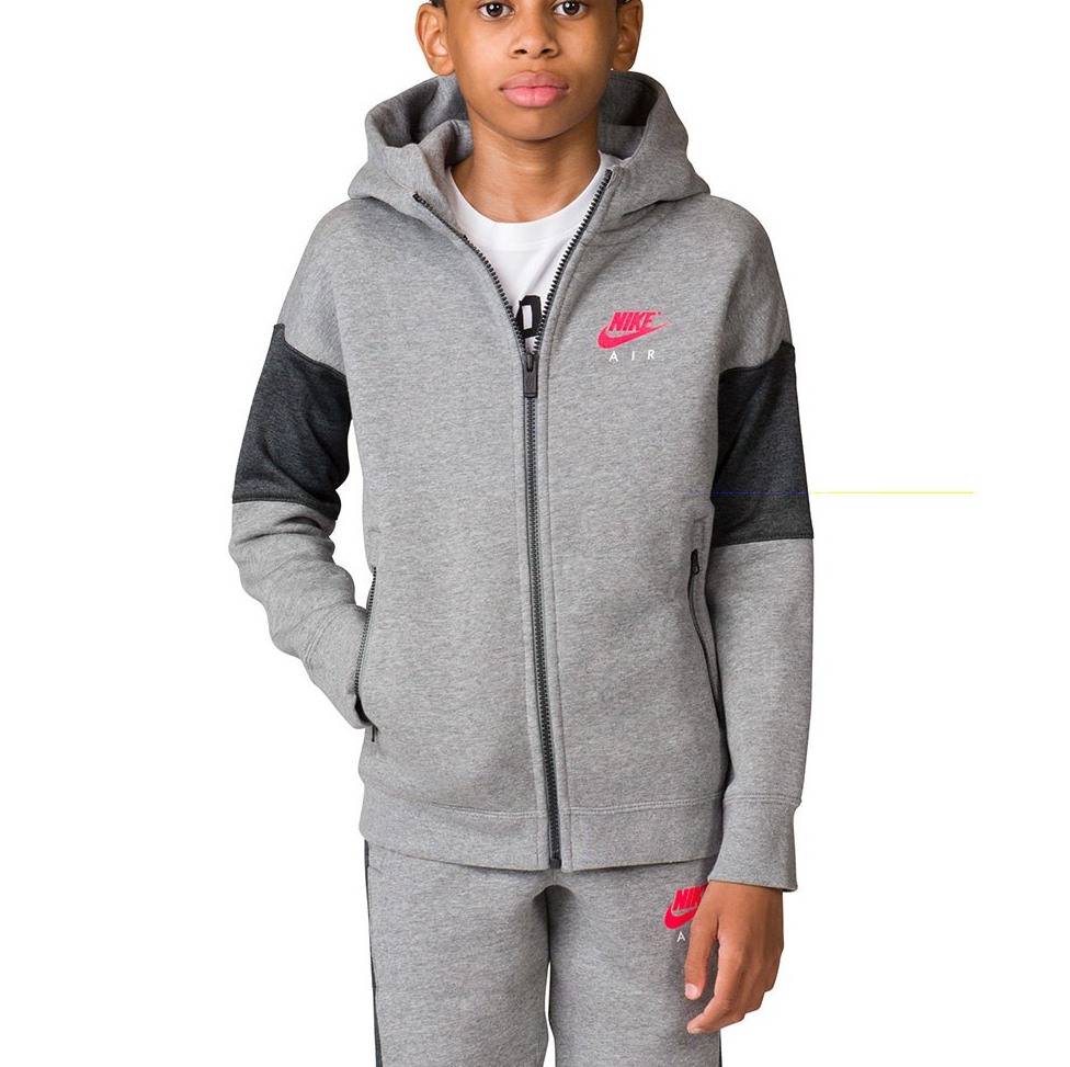 NIKE BOYS AIR FULL ZIP HOODIE