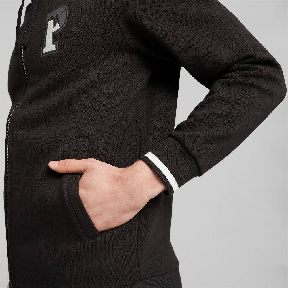 PUMA SQUAD FULL-ZIP FLEECE HOODIE