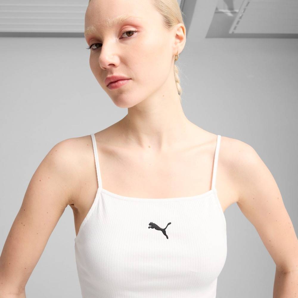 PUMA WARDROBE ESS RIBBED TANK TOP