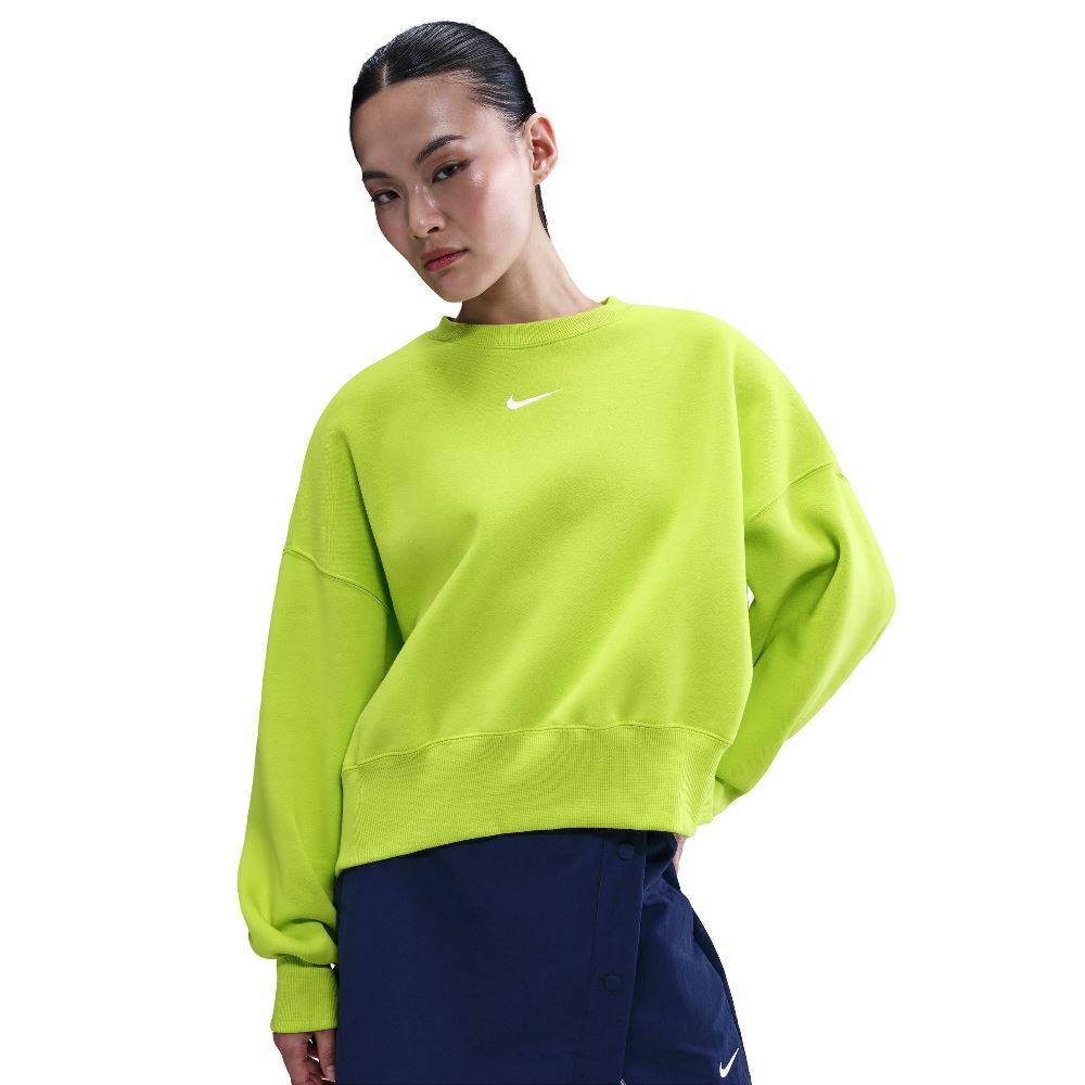 NIKE WOMENS PHOENIX FLEECE OVERSIZE CREW