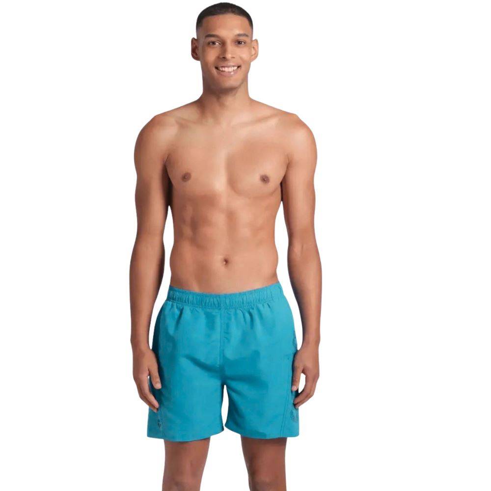 ARENA FUNDAMENTALS LOGO BOXER SWIMSHORT MENS