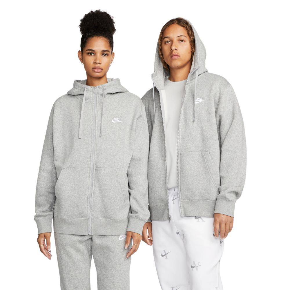 NIKE SPORTSWEAR CLUB FLEECE FULL ZIP HOODIE MENS