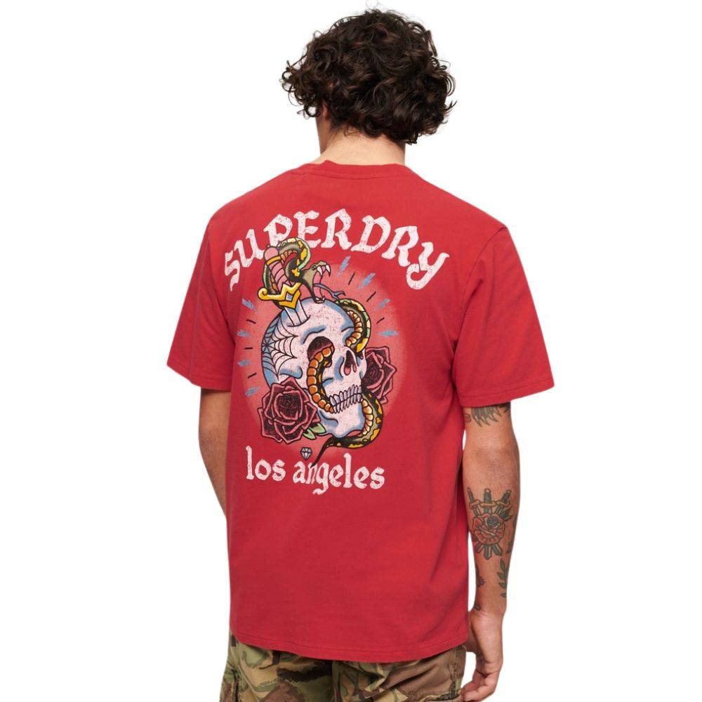 SUPERDRY TATTOO GRAPHIC LOOSE T-SHIRT