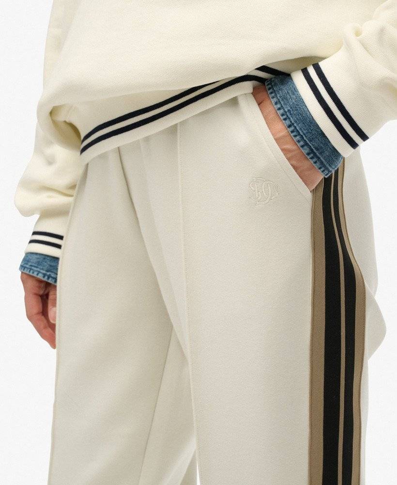 SUPERDRY STUDIOS STRIPE STRAIGHT JOGGER