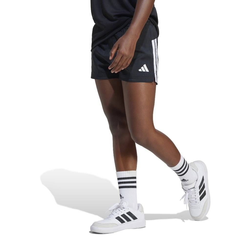ADIDAS GIRLS TRAIN ESSENTIALS 3-STRIPES SHORTS