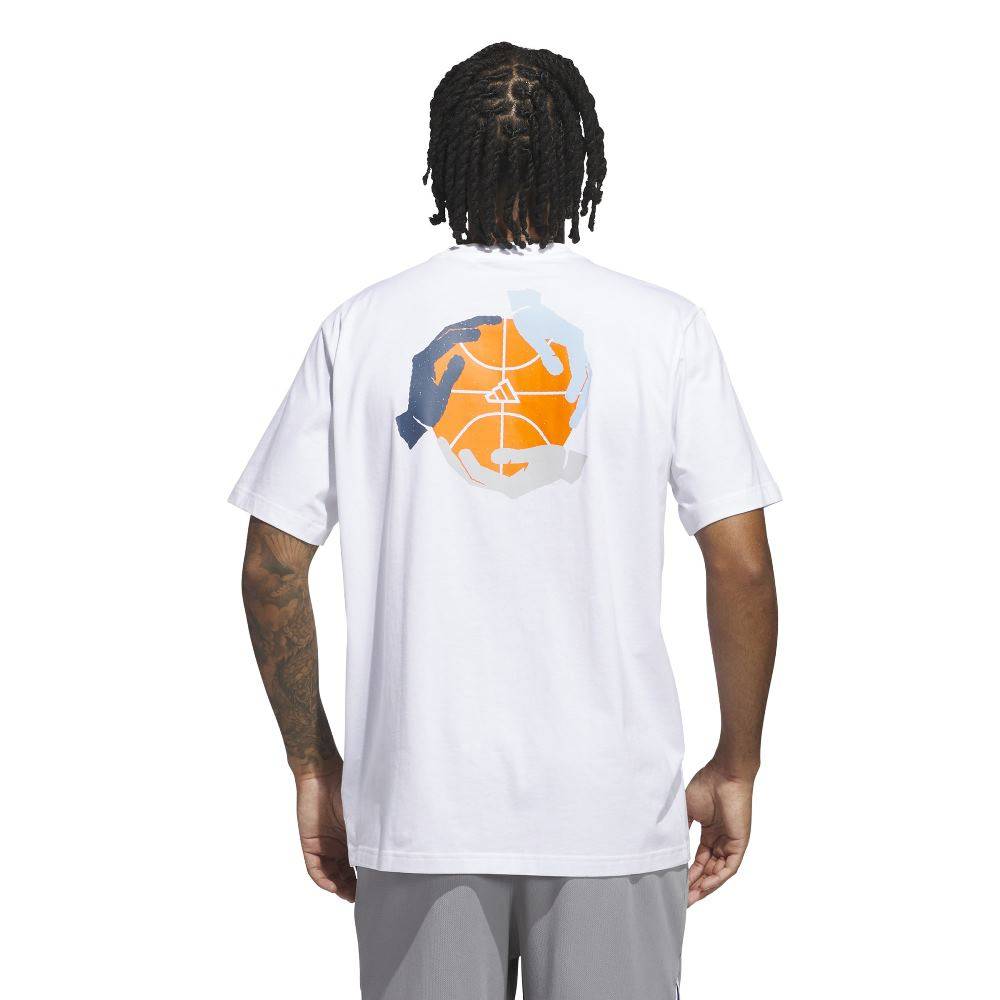 ADIDAS M WE BALL TOGETHER GRAPHIC TEE
