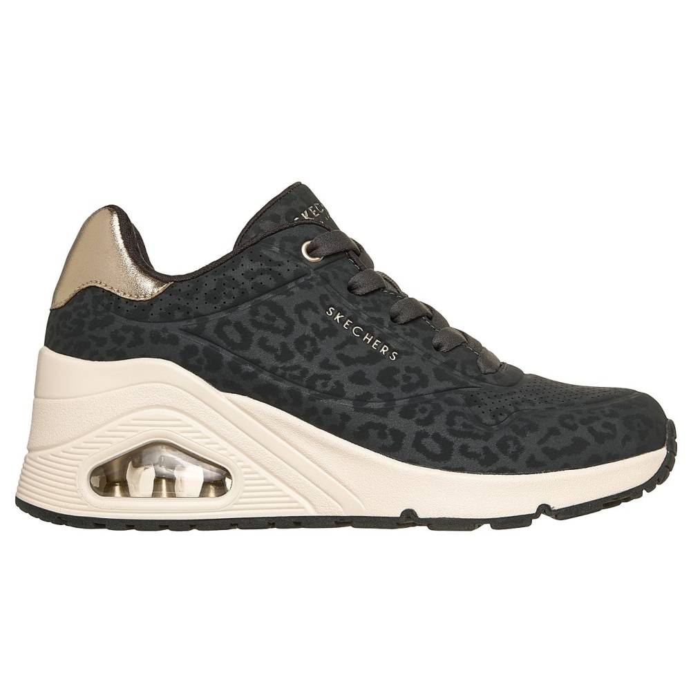 SKECHERS WOMENS UNO WEDGE SAFARI DAZE