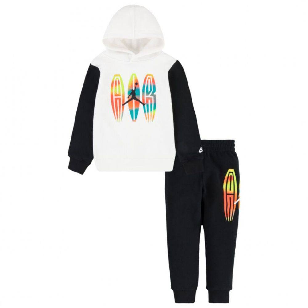NIKE JORDAN INFANT MVP BLOCKED FLEECE SET