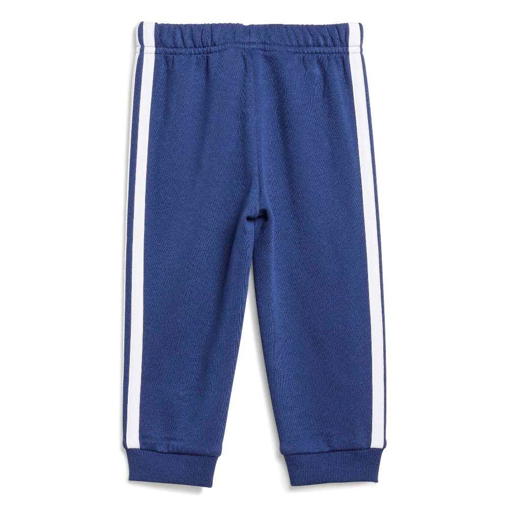 ADIDAS INFANT ESSENTIALS TIBERIO 3 STRIPES FLEECE TRACKUIT