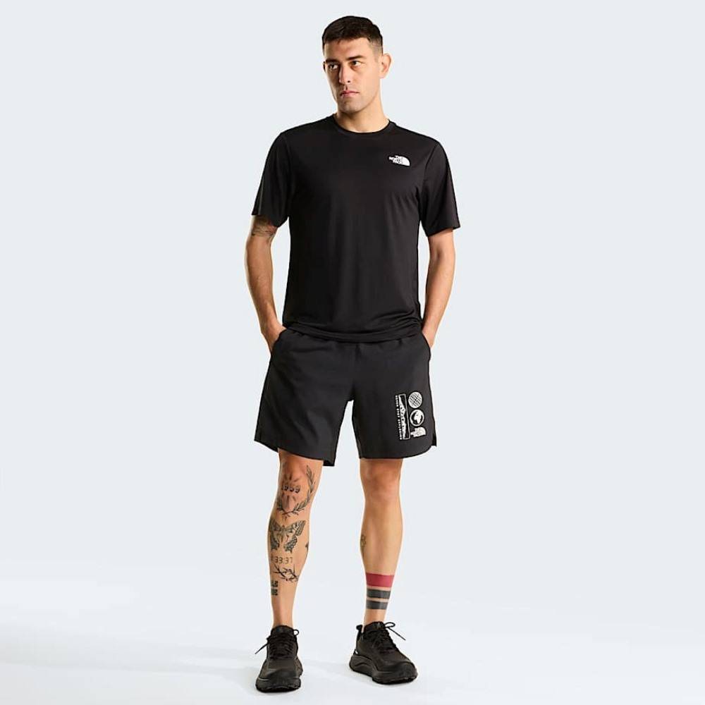 THE NORTH FACE M 24/7 7IN SHORT GRAPHIC