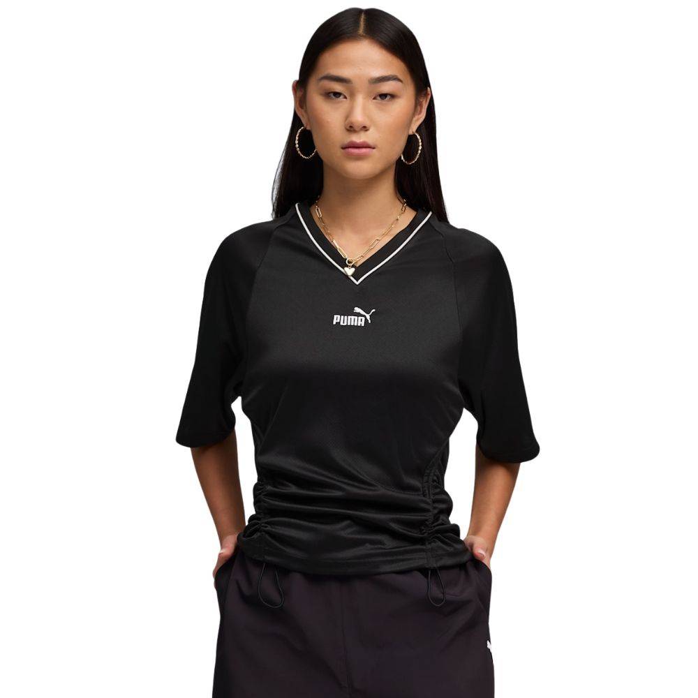 PUMA FUTURE.PUMA.ARCHIVE FITTED WAIST FOOTBALL JERSEY