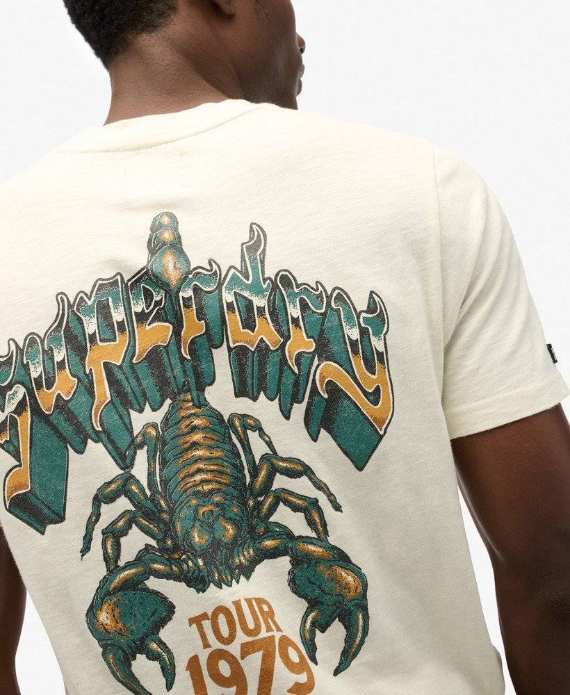 SUPERDRY BIKER ROCK RELAXED TEE