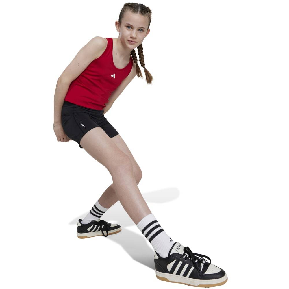 ADIDAS GIRLS TECHFIT SHORT LEGGINGS