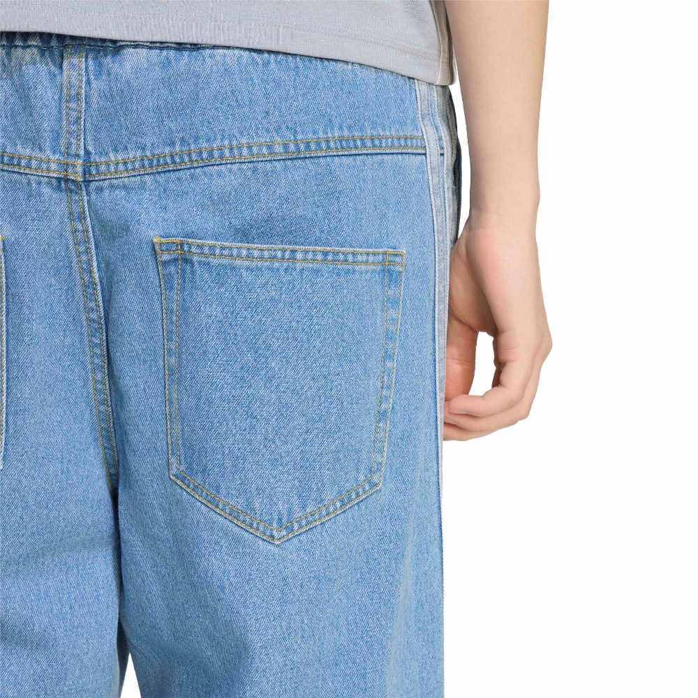 ADIDAS STADIUM WASHED DENIM LOOSE FIT PANTS