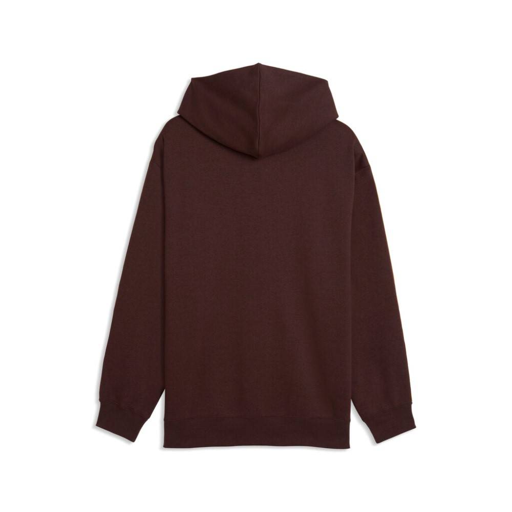 PUMA ESS ELEVATED TAPE RELAXED FULL-ZIP HOODIE FL