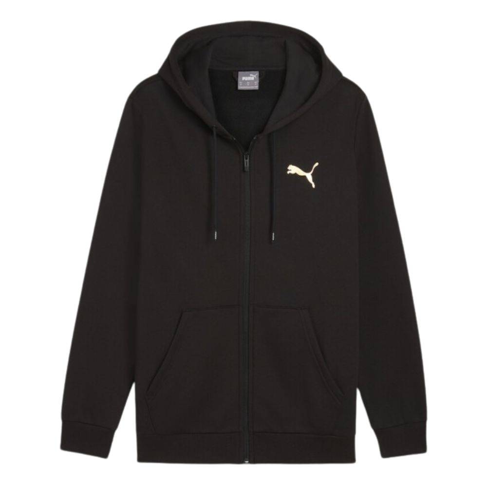 PUMA ESS+ LOGO LAB HOLIDAY FULL-ZIP HOODIE FL