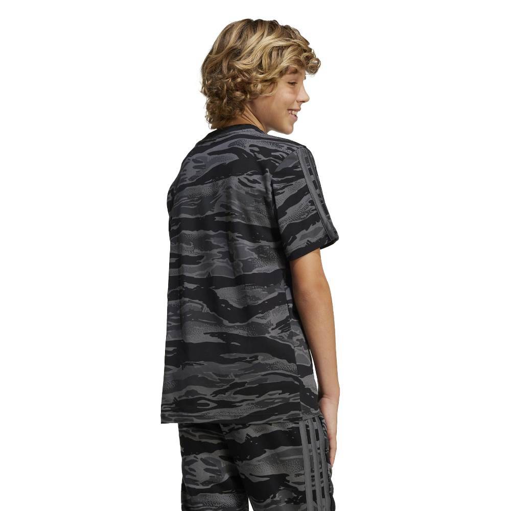 ADIDAS YOUTH SEASONAL ESSENTIALS CAMO T-SHIRT