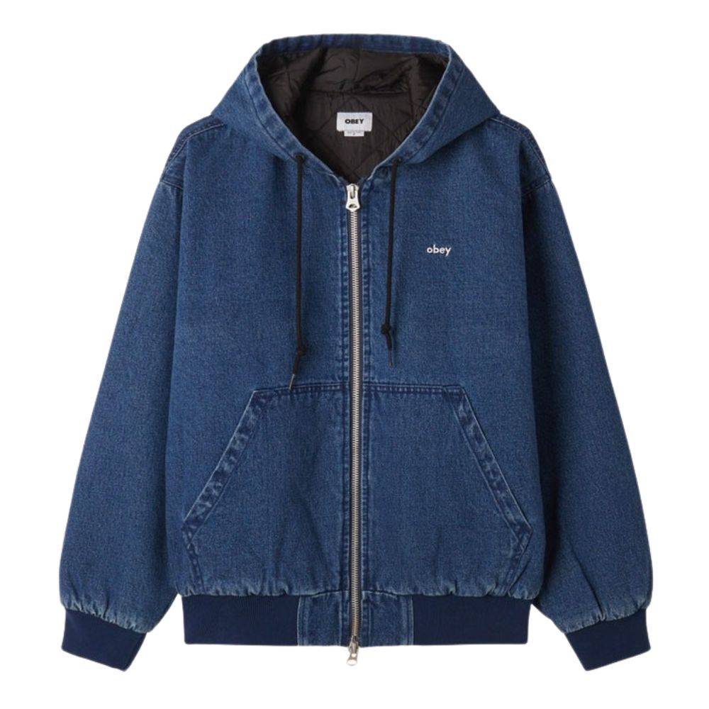 OBEY WILTERN ZIP UP HOOD JACKET