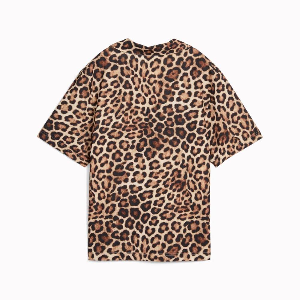 PUMA LEO LUXE RELAXED AOP SHIRT WV
